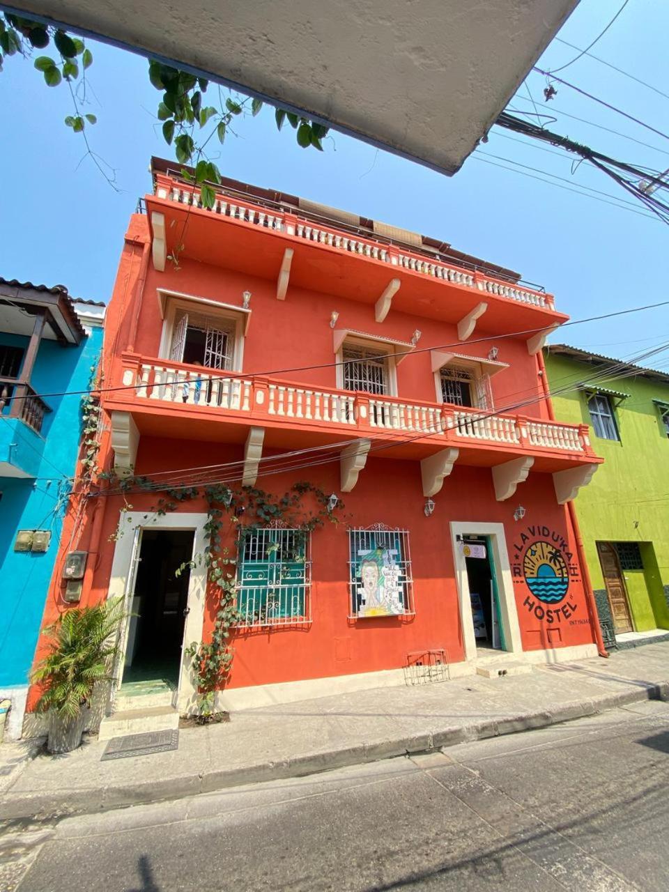 La Viduka Hostel Cartagena  Exterior foto